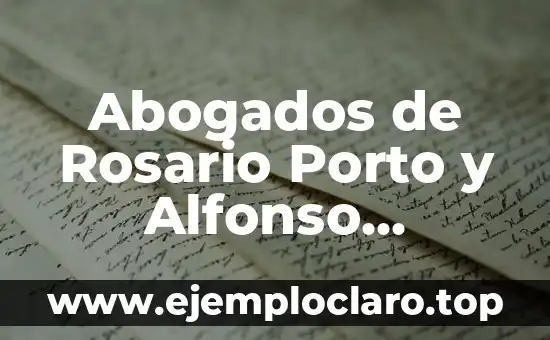 ¿Qué ha pasado con los padres de Asunta Basterra? La verdad detrás de la tragedia 5 Abogados de Rosario Porto y Alfonso Basterra: Expertos en Derecho