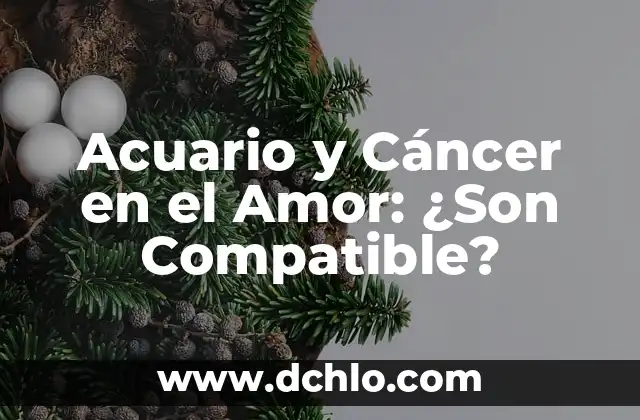 Tatuajes Zodiaco Cáncer y su Importancia Cultural 7 Acuario y Cáncer en el Amor: ¿Son Compatible?