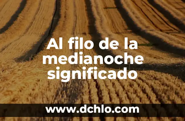 El Significado de la Lengua de Doble Filo 5 Al filo de la medianoche significado