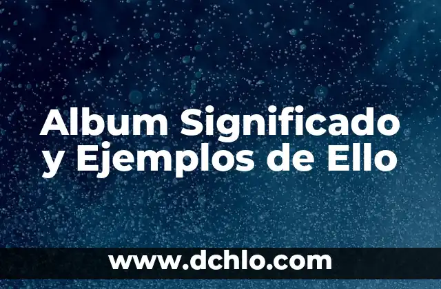 Cómo hacer un álbum oculto en Xiaomi 7 Album Significado y Ejemplos de Ello