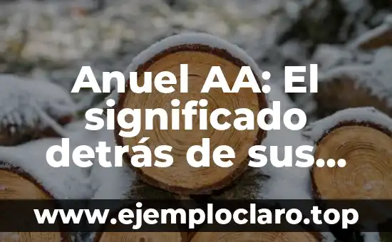 ¿Es verdad que Anuel AA ha muerto? Desmintiendo los rumores sobre la muerte del artista 6 Anuel AA: El significado detrás de sus tatuajes