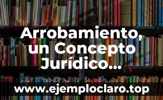 Arrobamiento, un Concepto Jurídico Fundamental