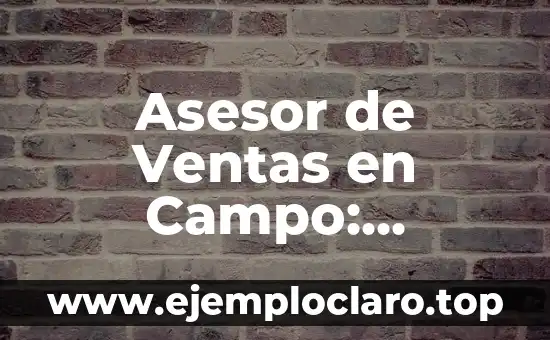 Autor y Significado de Empresa: La Esencia del Éxito Empresarial 6 Asesor de Ventas en Campo: Significado y Relevancia en el Mundo Empresarial