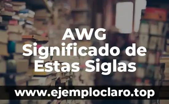 Concepto, Definición y Significado de DIN 5 AWG Significado de Estas Siglas