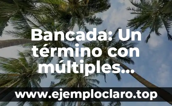 Sumisión: Un Concepto con Múltiples Facetas 3 Bancada: Un término con múltiples significados