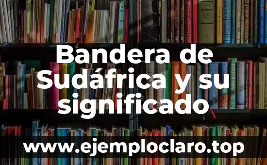 ¿Cómo es la Bandera de España? - Historia, Diseño y Simbolismo 8 Bandera de Sudáfrica y su significado