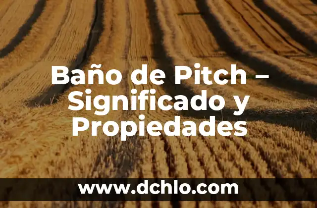 ¿Para qué sirve el té de tomillo? Propiedades y beneficios 4 Baño de Pitch – Significado y Propiedades