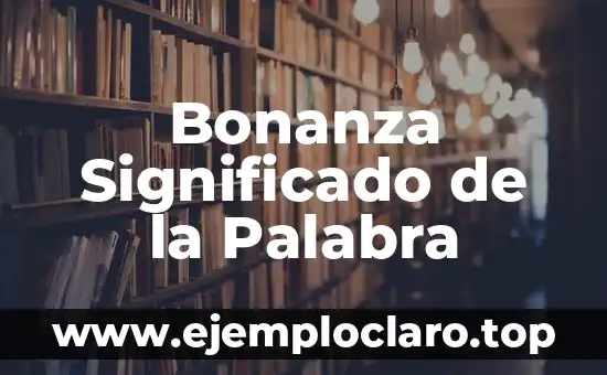 Comisión de Honor y Justicia: Significado y Alcance 5 Bonanza Significado de la Palabra