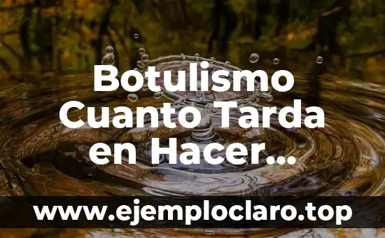 Cronología del Real Madrid Femenino vs Fútbol Club Barcelona Femenino: Historia de un Clásico 3 Botulismo Cuanto Tarda en Hacer Efecto – Entendiendo la Cronología del Envenenamiento