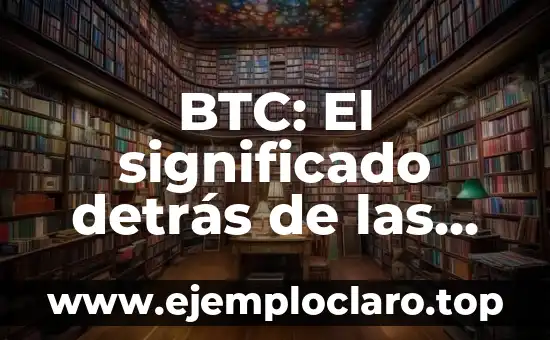 El Significado de Lógica Real 7 BTC: El significado detrás de las siglas en la administración