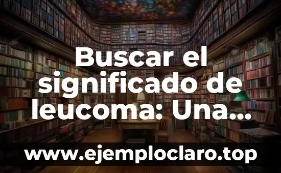 ¿Cuáles son los valores de la presión arterial normales? - Guía completa sobre la presión arterial 8 Buscar el significado de leucoma: Una guía completa sobre la queratitis