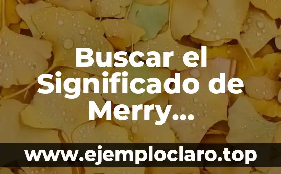 Buscar el Significado de Ser Libres 7 Buscar el Significado de Merry Christmas