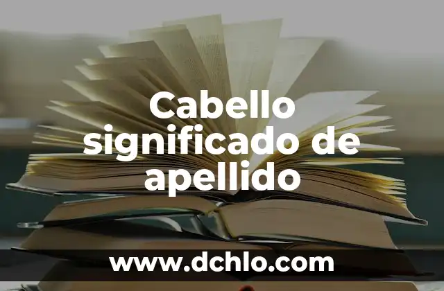Mascara de Cebolla para el Cabello: Descubre los Beneficios para tu Pelo 6 Cabello significado de apellido