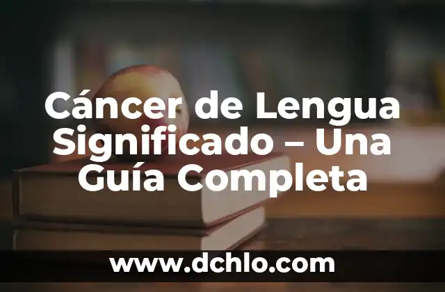 Tatuajes Zodiaco Cáncer y su Importancia Cultural 3 Cáncer de Lengua Significado – Una Guía Completa