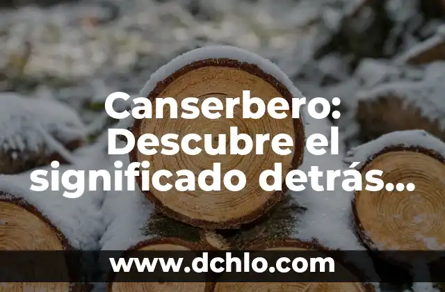 Tatuajes de Canserbero Serpiente: Un Diseño Simbólico 3 Canserbero: Descubre el significado detrás de su nombre