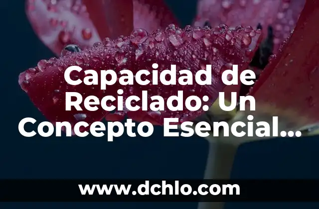 Significado del Logotipo de la Secretaría de Medio Ambiente y Energía de México 7 Capacidad de Reciclado: Un Concepto Esencial para el Medio Ambiente