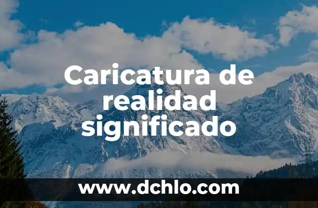5 Mamíferos en Peligro de Extinción: Una Realidad Alarmente Cercana 4 Caricatura de realidad significado