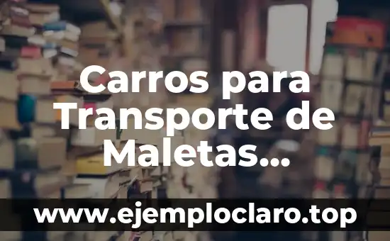Aritmética y el Significado de los Números 6 Carros para Transporte de Maletas Significado