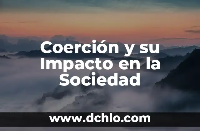 El Rol de la Casamentera en la Sociedad 8 Coerción y su Impacto en la Sociedad