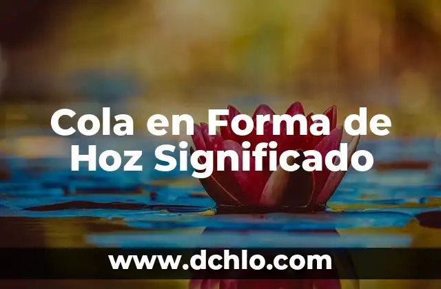 Cola de Caballo: ¿Qué es Bueno para la Salud y la Belleza? 8 Cola en Forma de Hoz Significado