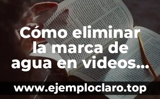 Cómo eliminar la marca de agua en videos de TikTok: Tutorial paso a paso