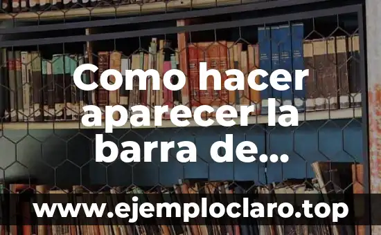 Cómo hacer un baño en Minecraft sin mods ni comandos 6 Como hacer aparecer la barra de comandos en Autocad 2013