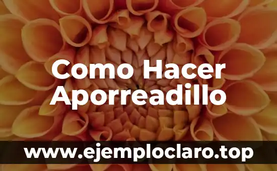 Como Hacer Aporreadillo