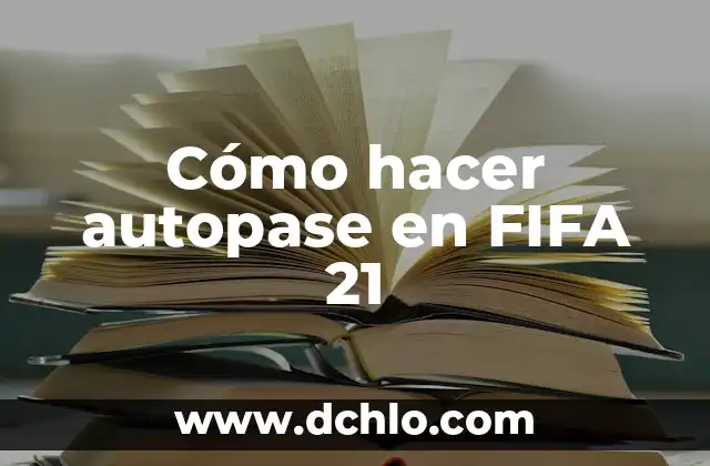 Como Hacer la Celebración de Mandar a Callar en FIFA 21 3 Cómo hacer autopase en FIFA 21