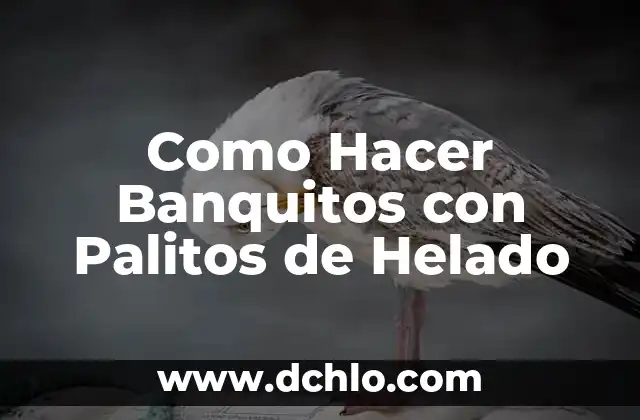 Cómo hacer conitos que salga humo por abajo 7 Como Hacer Banquitos con Palitos de Helado