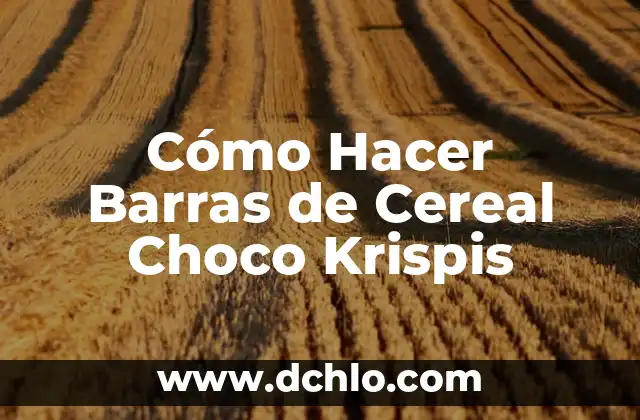 Tatuajes de Códigos de Barras: Significado y Simbolismo 3 Cómo Hacer Barras de Cereal Choco Krispis
