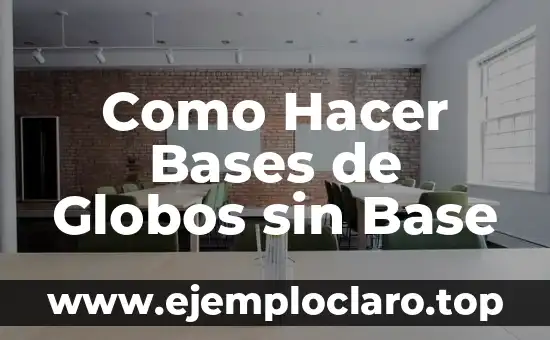 El significado del DNI en las bases de datos 3 Como Hacer Bases de Globos sin Base
