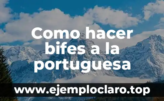 Como hacer faroles navideños con botellas plásticas paso a paso 7 Como hacer bifes a la portuguesa