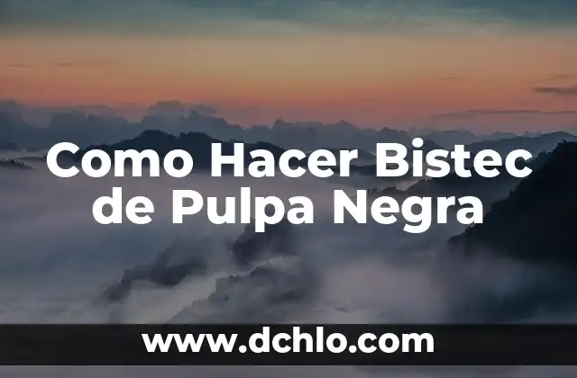 Como hacer gorra de etnia negra de cartón 8 Como Hacer Bistec de Pulpa Negra