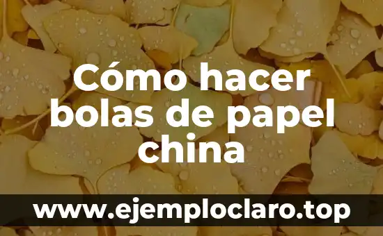 Cómo Hacer Dormir a un Bebé Toda la Noche 5 Cómo hacer bolas de papel china