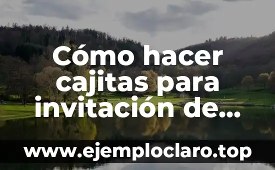 C贸mo Hacer Cajitas con Abatelenguas 3 C贸mo hacer cajitas para invitaci贸n de boda