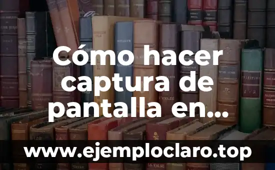 Cómo hacer captura de pantalla en tablet Ibirapita