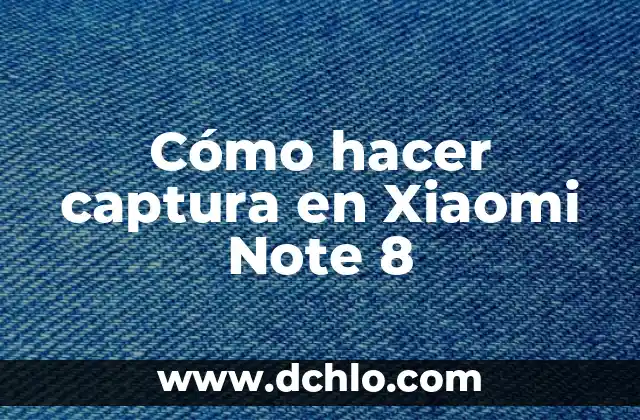 Flor de 8 Pétalos Significado 4 Cómo hacer captura en Xiaomi Note 8