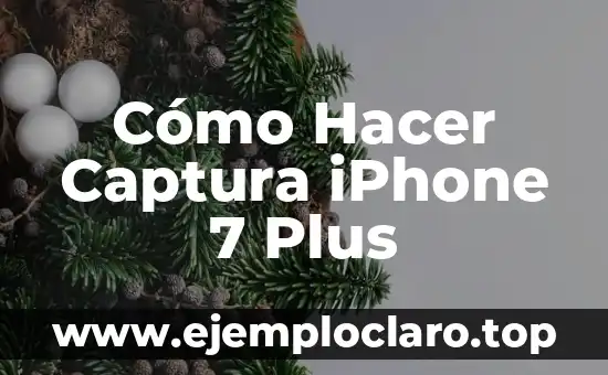 Como Hacer Captura de Pantalla en Windows 1 7 Cómo Hacer Captura iPhone 7 Plus