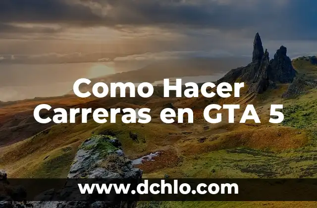 Cómo hacer efecto niebla casero 3 Como Hacer Carreras en GTA 5