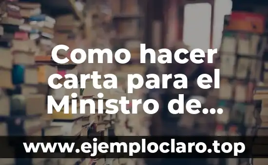 Significado del Sistema de Educación Nacional 5 Como hacer carta para el Ministro de Educación