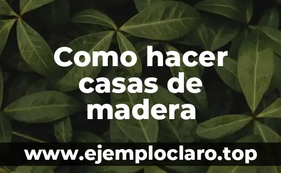 Como Hacer Corte Circular en Madera 6 Como hacer casas de madera