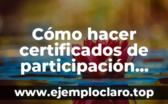 Cómo hacer una fuente APA 6 Cómo hacer certificados de participación en Word