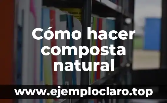 Cómo hacer cera natural para depilar 3 Cómo hacer composta natural