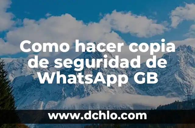 Significado de los derechos de seguridad social 7 Como hacer copia de seguridad de WhatsApp GB