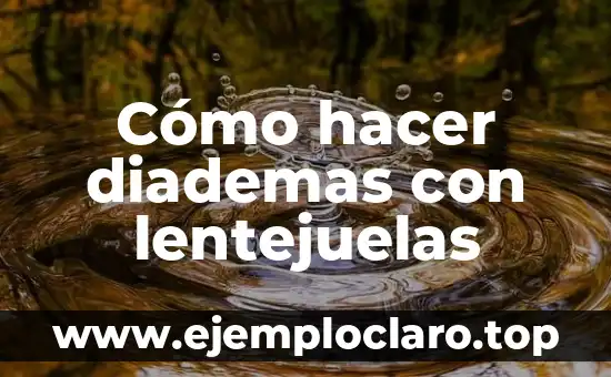 Cómo Hacer Diademas de Niñas 3 Cómo hacer diademas con lentejuelas