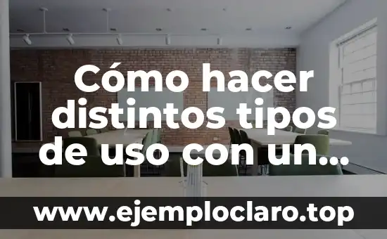Cómo hacer distintos tipos de uso con un cuello