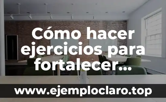 Cómo hacer ejercicios para fortalecer músculos pélvicos en hombres