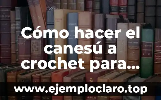 Cómo hacer el canesú a crochet para falda de tela