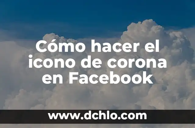 Cómo hacer una prótesis para perros pata trasera 5 Cómo hacer el icono de corona en Facebook