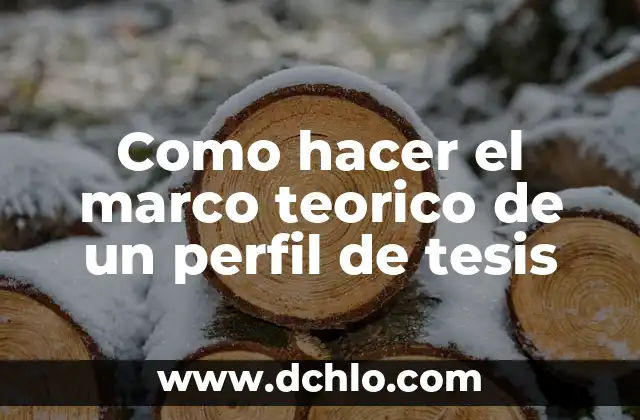 Cómo hacer marco de perfil para Facebook 6 Como hacer el marco teorico de un perfil de tesis